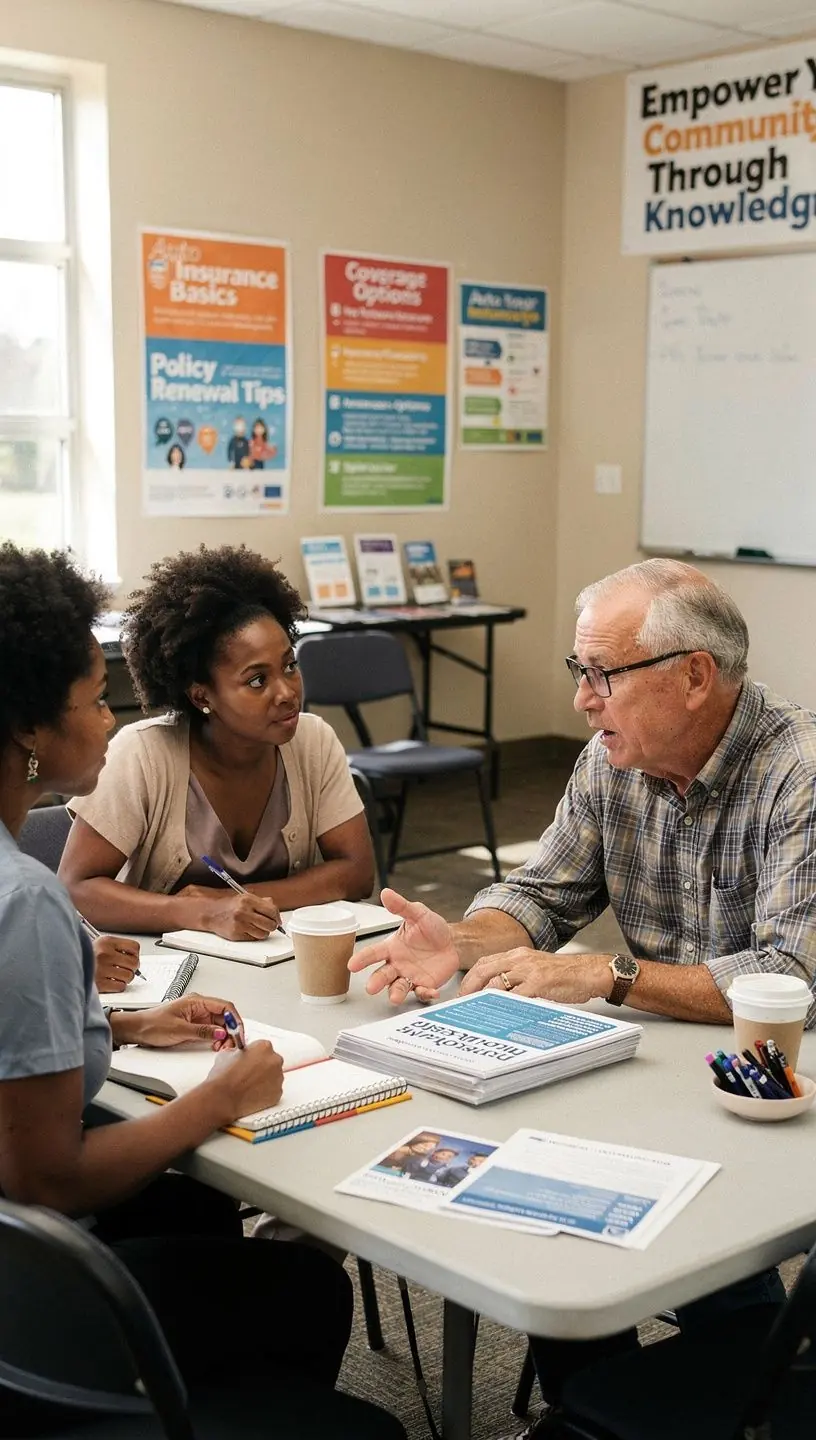 Klient omawia szczegóły swojego ubezpieczenia z doradcą.